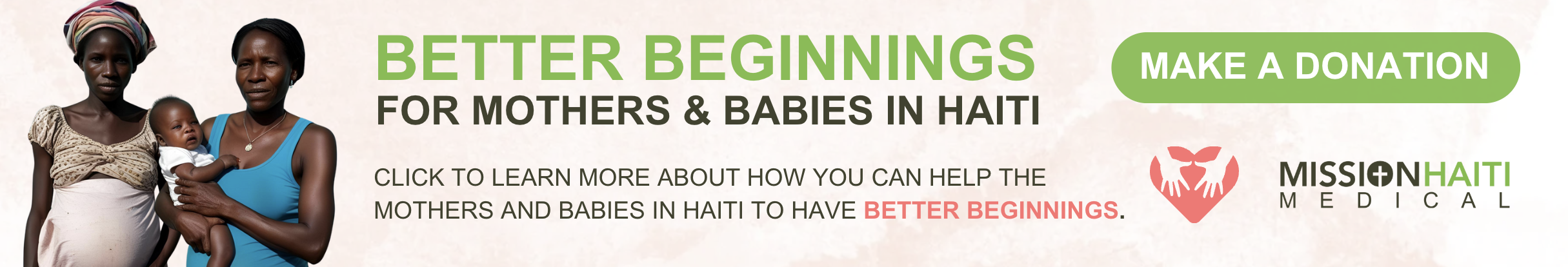 Donate to mothers and babies in Haiti